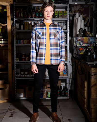 Paul Galvin Fishbone Check Shirt